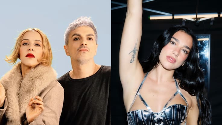 Dua Lipa sorprende en Buenos Aires con cover de Miranda!: el dúo argentino se declara “en shock total”