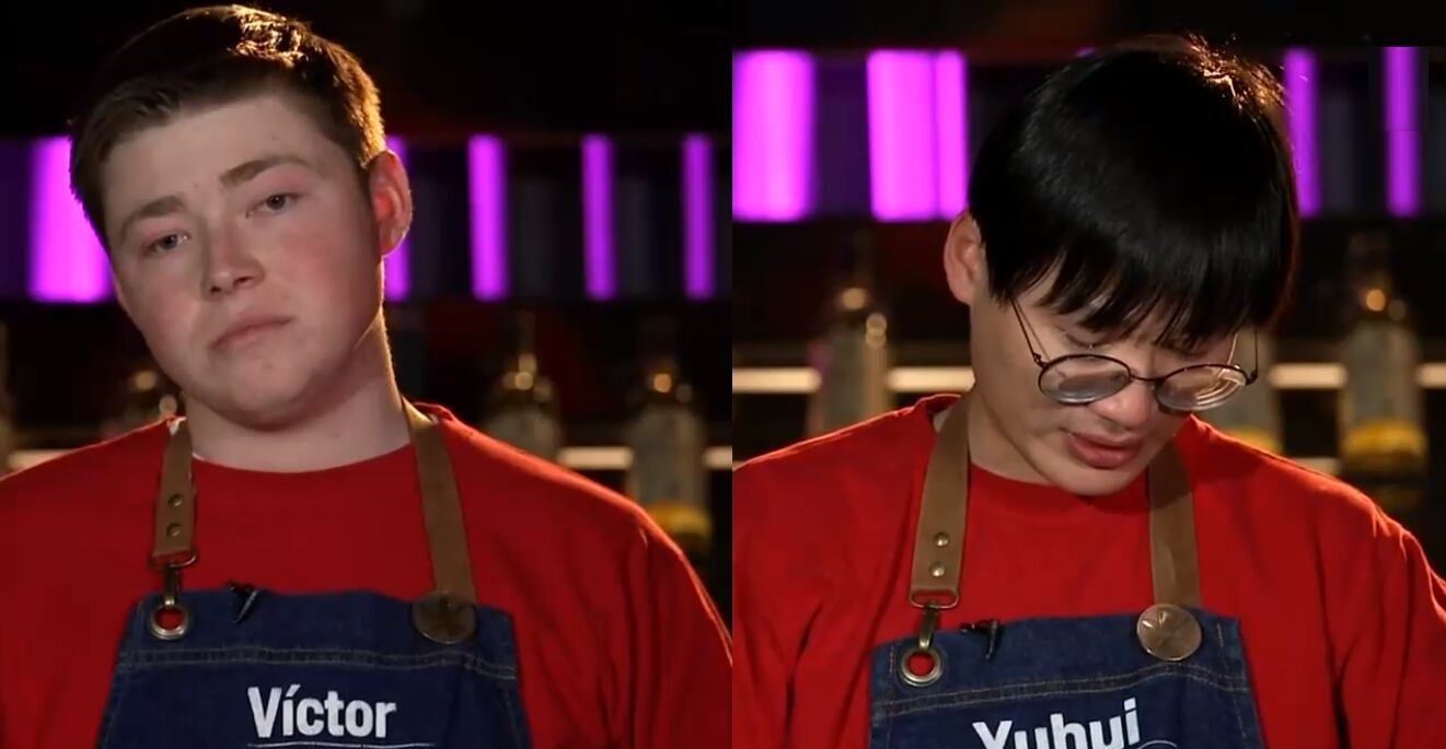 Yuhui y Víctor rompieron en llanto en dramático capítulo de El Discípulo del Chef