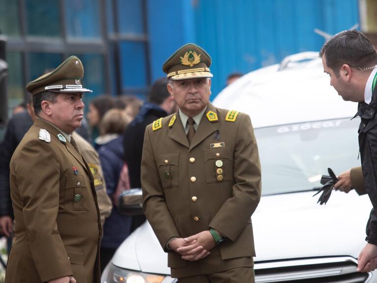 30 de abril 2024 / CURANILAHUE
Funeral de uno de los Carabineros asesinados en Cañete, Ismael Vidal.
FRANCISCO PAREDES / AGENCIA UNO