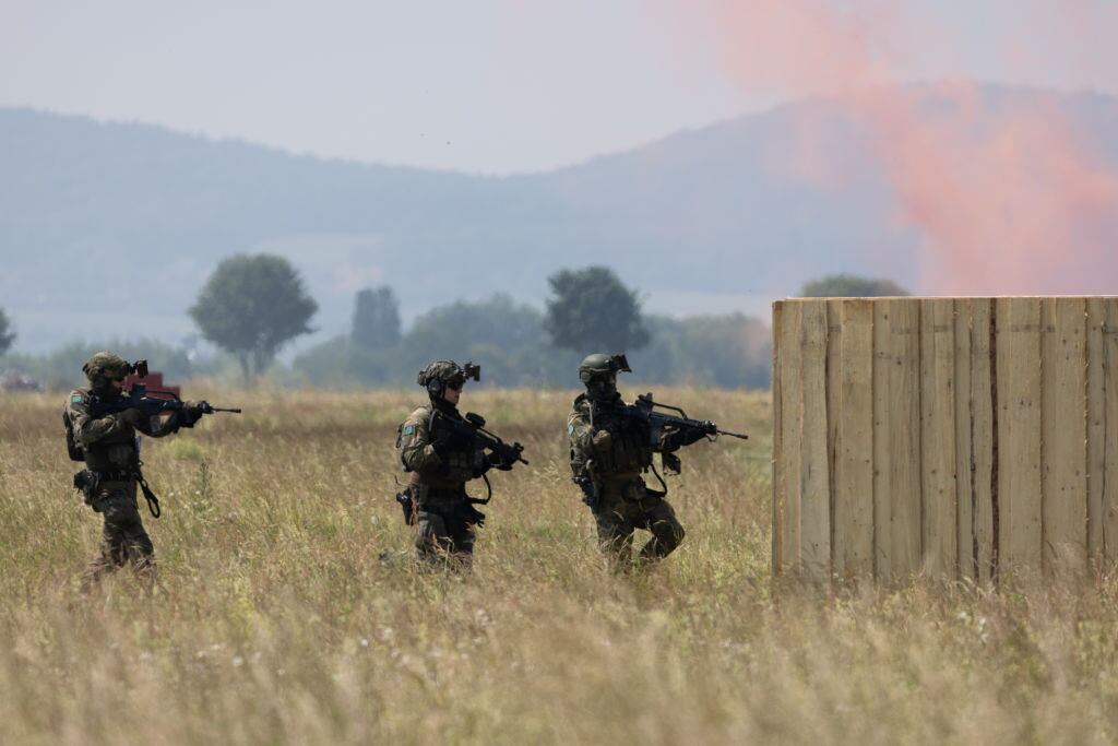 Soldados de Alemania participan de ejercicios militares de la OTAN