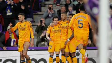 Real Madrid venció cómodamente a Real Valladolid con un hat trick de Kylian Mbappé