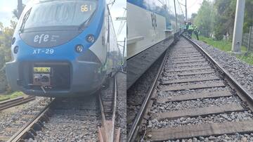 Tren descarrila en Quilpué: cerca de un centenar de pasajeros han sido evacuados