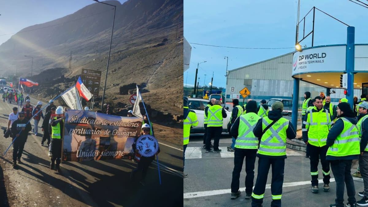 Paro portuario en Chile: trabajadores acusan práctica antisindical del Gobierno y paralizan puertos de Iquique a Magallanes