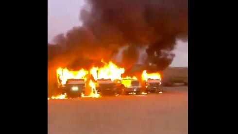 Ataque incendiario dejó al menos 12 camiones en Angol