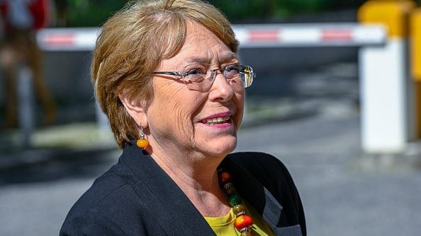 Michelle Bachelet llegó a Chile este domingo