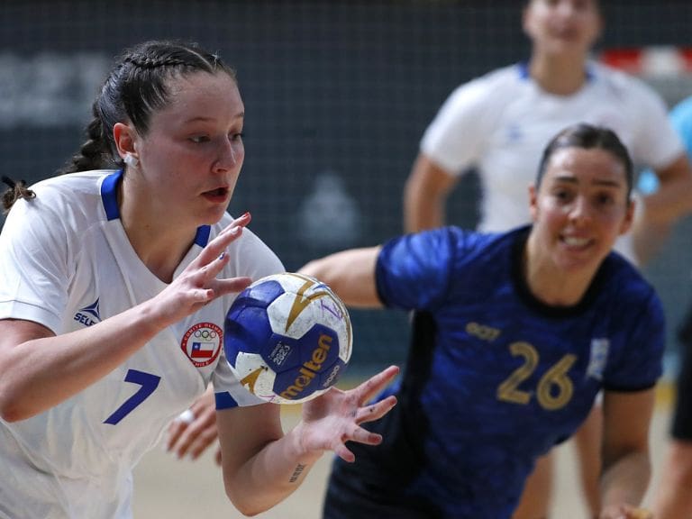 chile v paraguay - handball femenino - juegos panamericanos - Santiago 2023 - partido