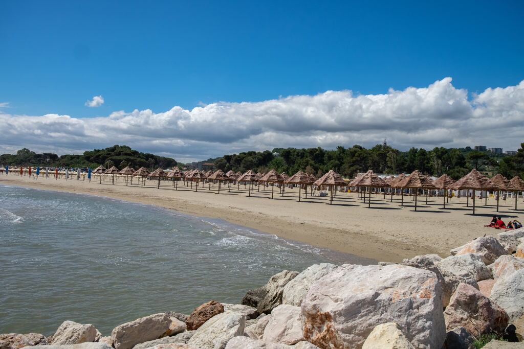 Playa desierta