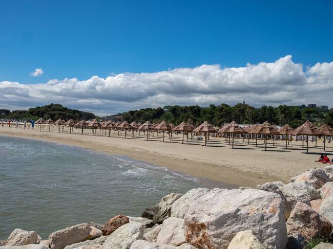 Playa desierta