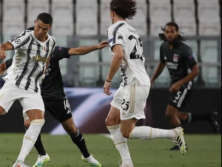 «Mister Champions» fuera: Pese al doblete de Cristiano Ronaldo, Juventus quedó eliminada ante el Lyon