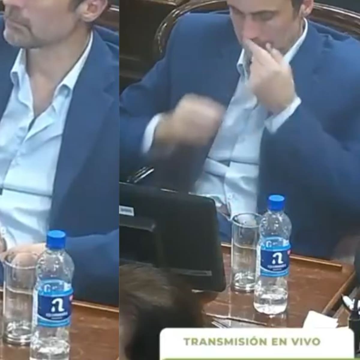 Acusan a diputado argentino de drogarse en plena sesión y responde: “Intentan dañar mi imagen diciéndome ‘falopero’”