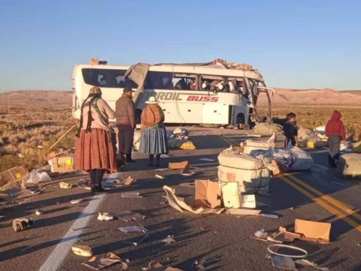 Accidente de bus que dejó 22 víctimas fatales en Bolivia: asciende a 3 los chilenos fallecidos que viajaban a Arica