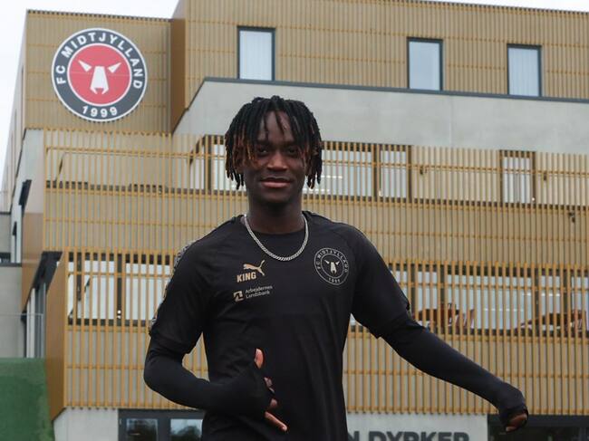 Alamara Djabi, jugador del Midtjylland que ha sido apuñalado / Foto: Getty Images