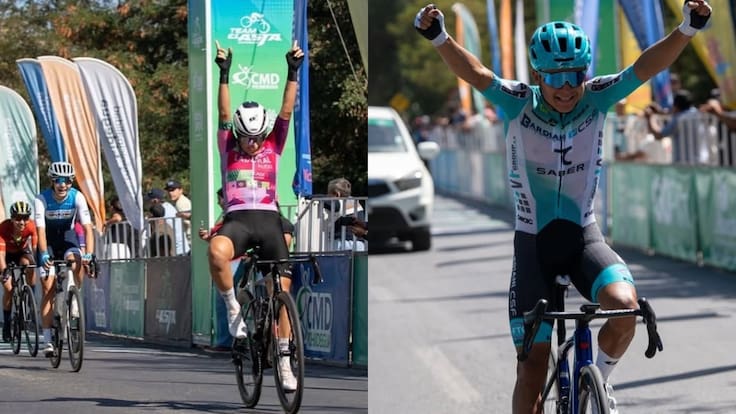 Catalina Soto y Vicente Rojas se coronan campeones nacionales del Ciclismo Ruta