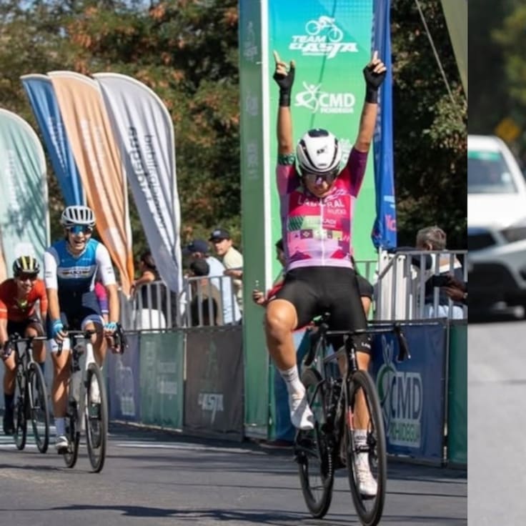 Catalina Soto y Vicente Rojas se coronan campeones nacionales del Ciclismo Ruta