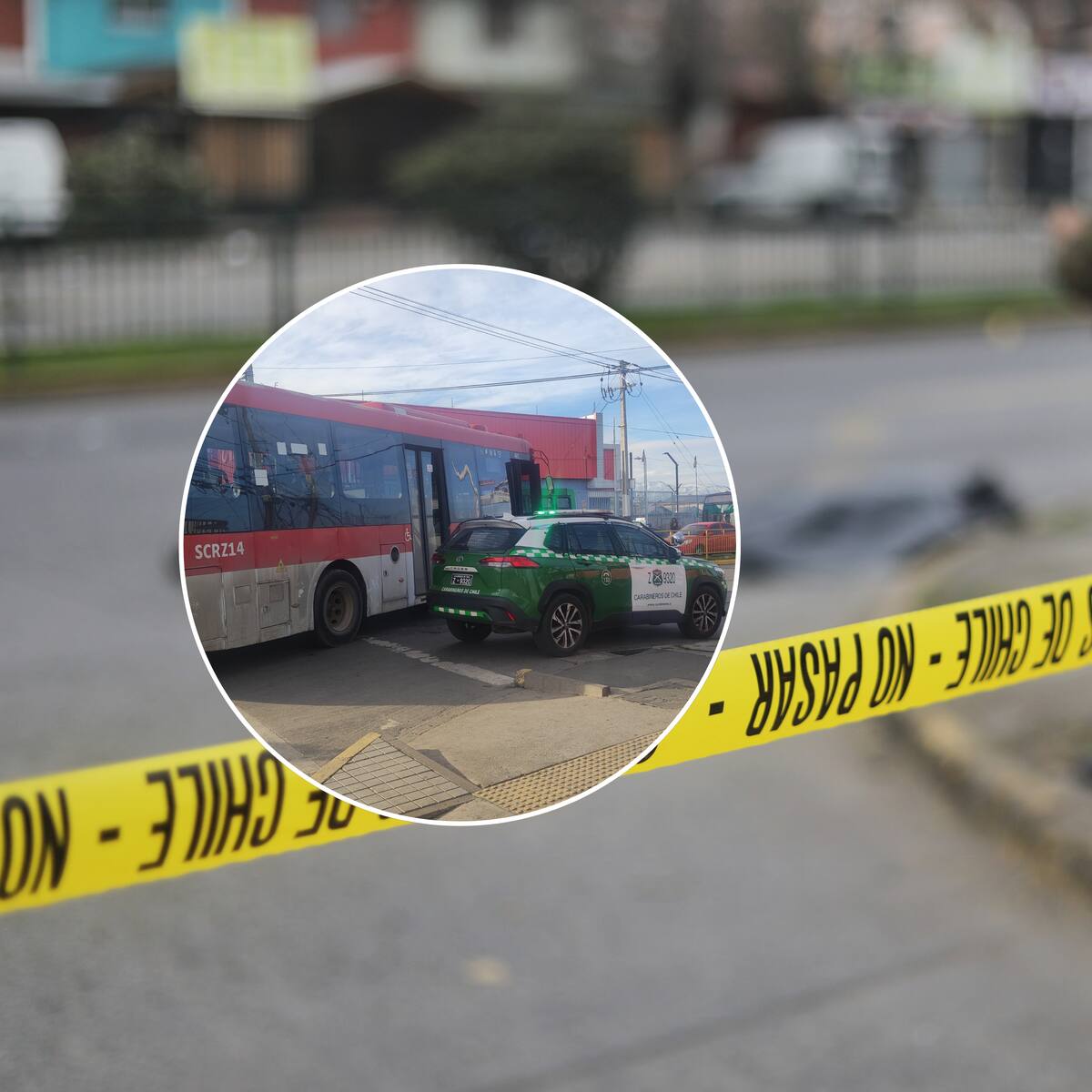 Mujer es atropellada por bus RED en El Bosque: resultó con lesiones graves