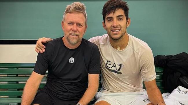 Cristian Garin vuelve a ser entrenado por el argentino Andrés Schneiter