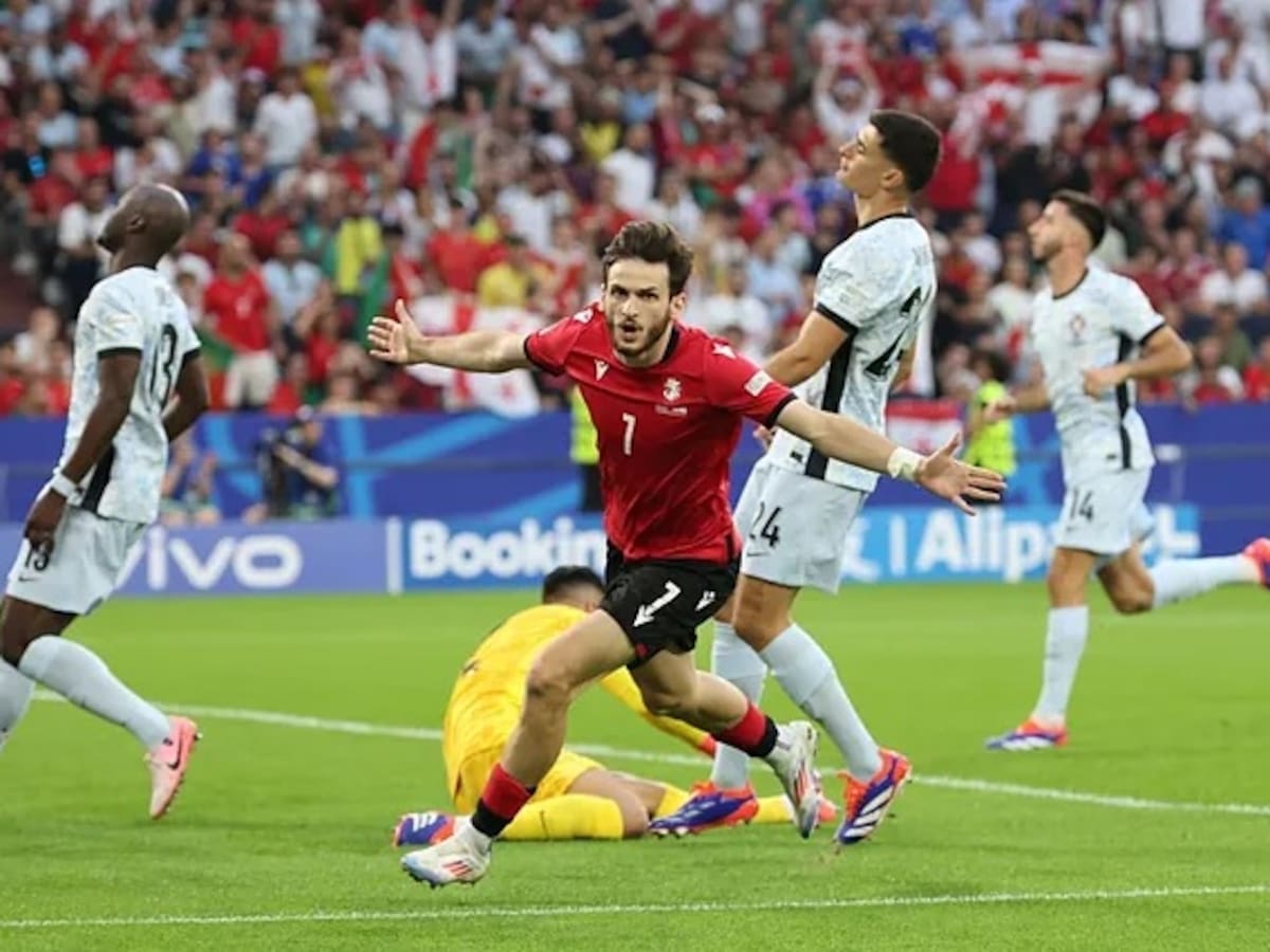 ¡Tremendo lo de Georgia! Da el gran batacazo de la Eurocopa ante Portugal y se mete en los octavos de final