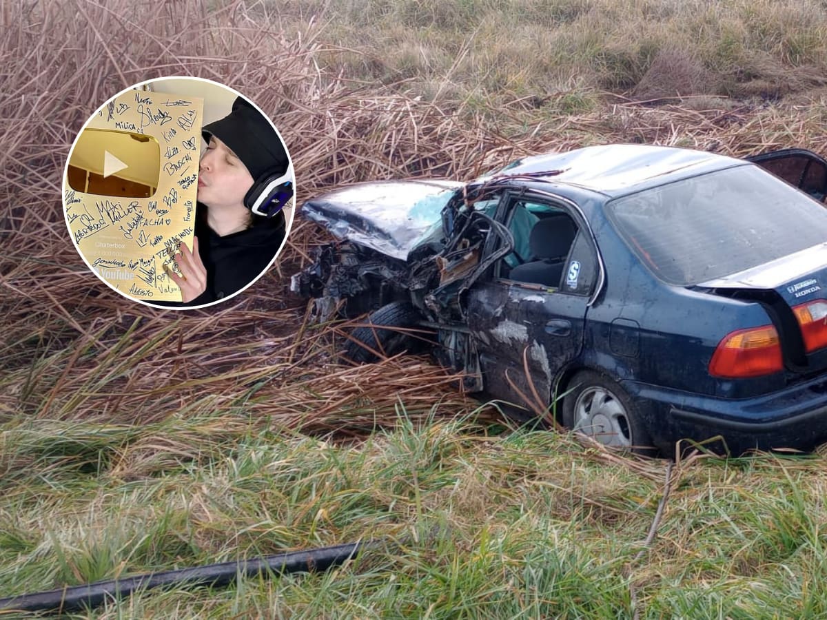 Quién era el youtuber de 27 años que murió junto a su papá: volvían del velorio de su abuela cuando ocurrió la tragedia