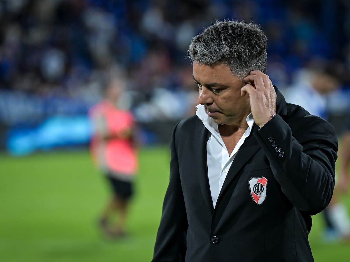 Gallardo en la cuerda floja: el DT viviría sus últimos días al mando de River Plate
