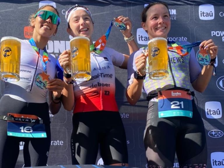 Macarena Salazar y su victoria en el Ironman 70.3 de Puerto Varas: “Nunca pensé en quedarme con el primer lugar”