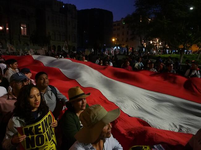 Manifestaciones en Perú