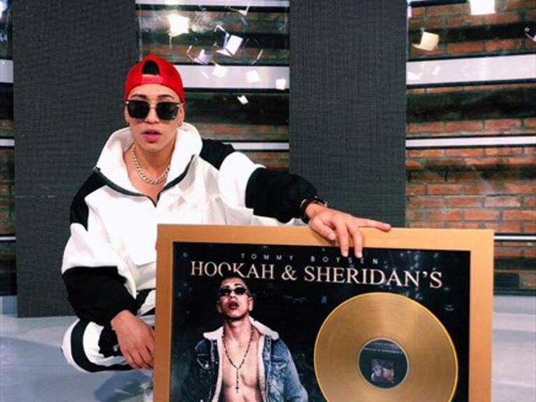 Tommy Boysen es el primer chileno en ganar un Disco de Oro haciendo reggaetón