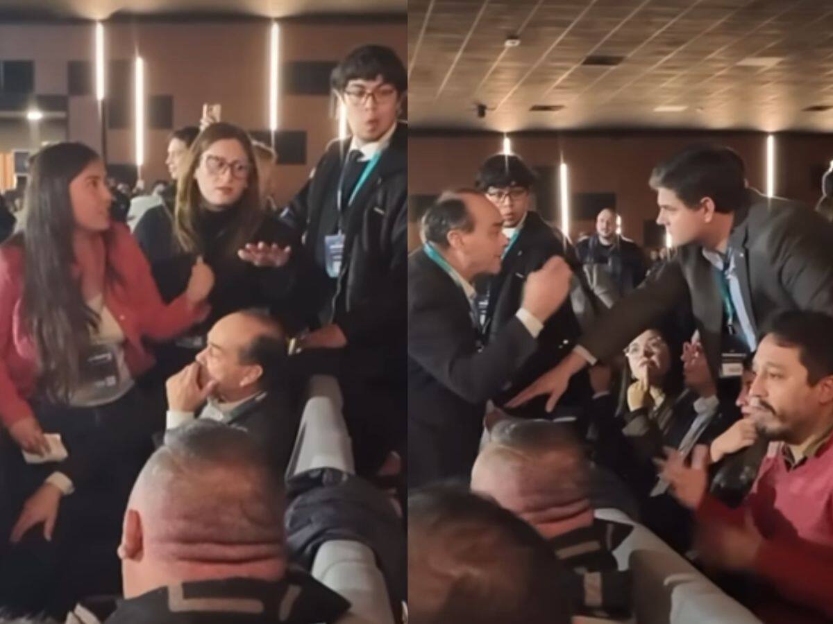 Casi termina en pelea tras video de presidente Kast: concejales protagonizan tenso momento en reunión nacional en Coquimbo