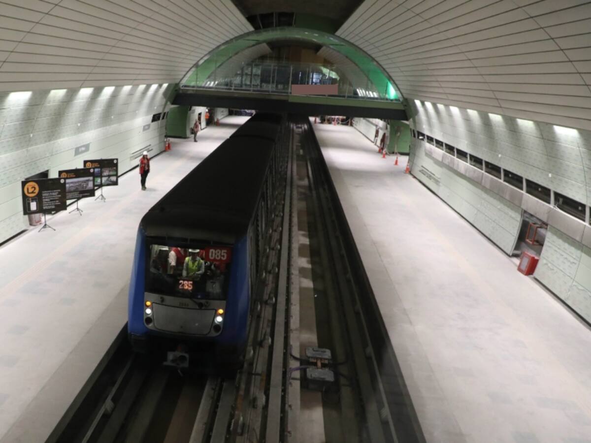 Metro de Santiago: sujetos vandalizan y roban materiales de la futura estación Hospital El Pino en San Bernardo