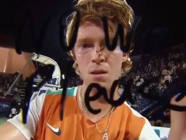 Andrey Rublev lanzó claro mensaje: "No a la guerra, por favor"