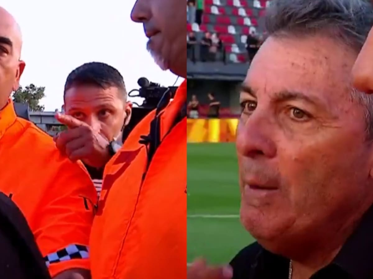“Te voy a romper todo”: la tremenda amenaza de un árbitro a un exentrenador de la U de Chile en el fútbol argentino