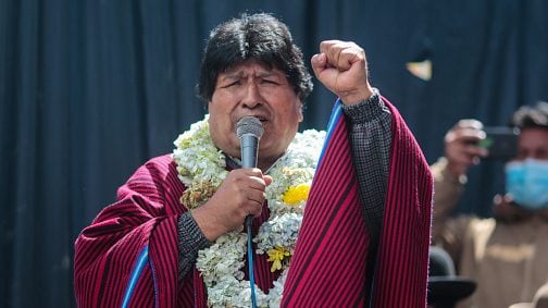 Evo Morales celebró la elección de Elisa Loncón