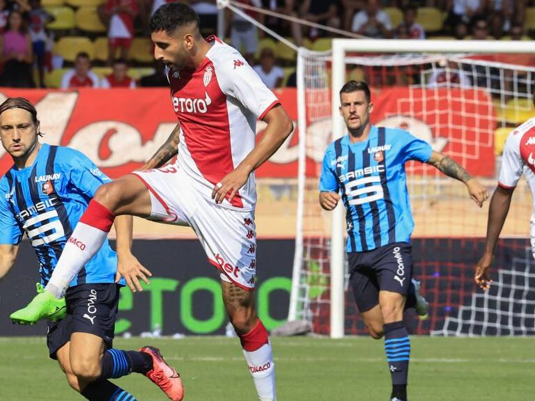 Guillermo Maripán fue titular en sufrido empate del Mónaco ante el Rennes