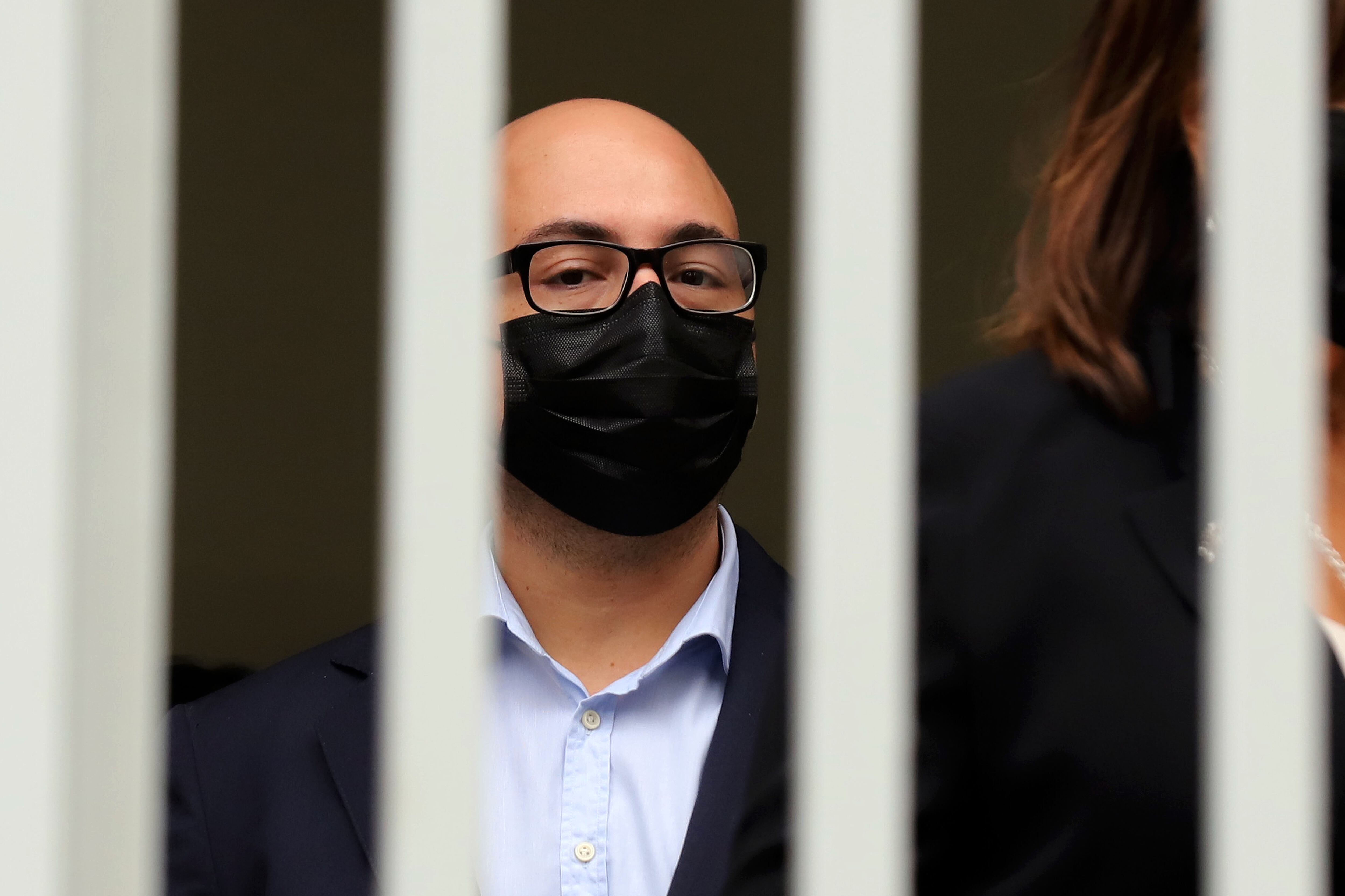 14 DE MARZO DE 2022/VIÑA DEL MAREn el Tribunal Oral de Viña del Mar se dio inicio al Juicio Oral contra Nicolás López,
acusado por delitos de violación y abuso sexual en carácter de reiterado y el delito de ultraje público.
FOTO: MANUEL LEMA OLGUIN/AGENCIAUNO