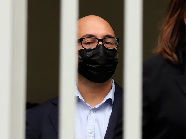 14 DE MARZO DE 2022/VIÑA DEL MAREn el Tribunal Oral de Viña del Mar se dio inicio al Juicio Oral contra Nicolás López,
acusado por delitos de violación y abuso sexual en carácter de reiterado y el delito de ultraje público.
FOTO: MANUEL LEMA OLGUIN/AGENCIAUNO