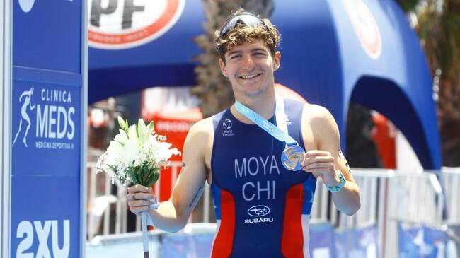 Diego Moya es segundo en la Copa del Mundo de Triatlón disputada en Viña del Mar
