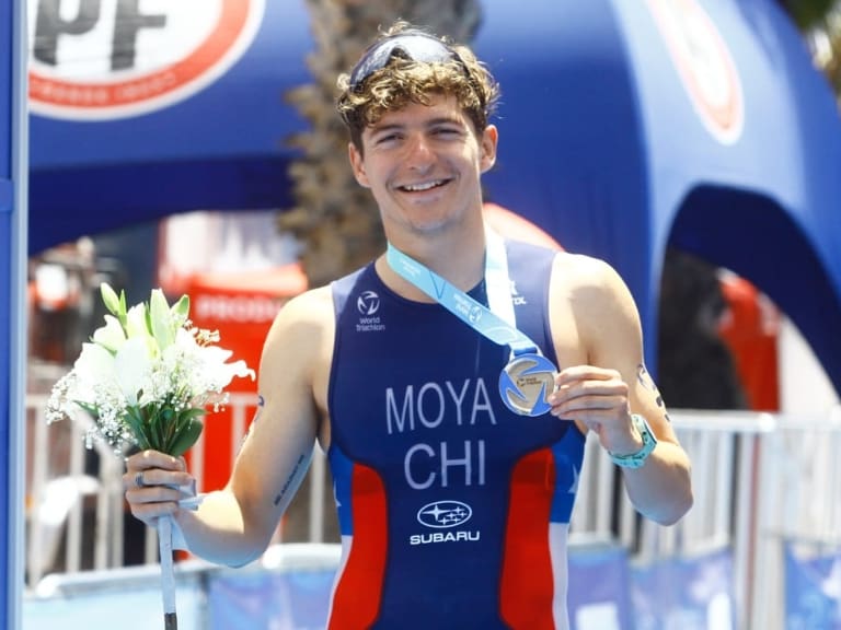 Diego Moya es segundo en la Copa del Mundo de Triatlón disputada en Viña del Mar