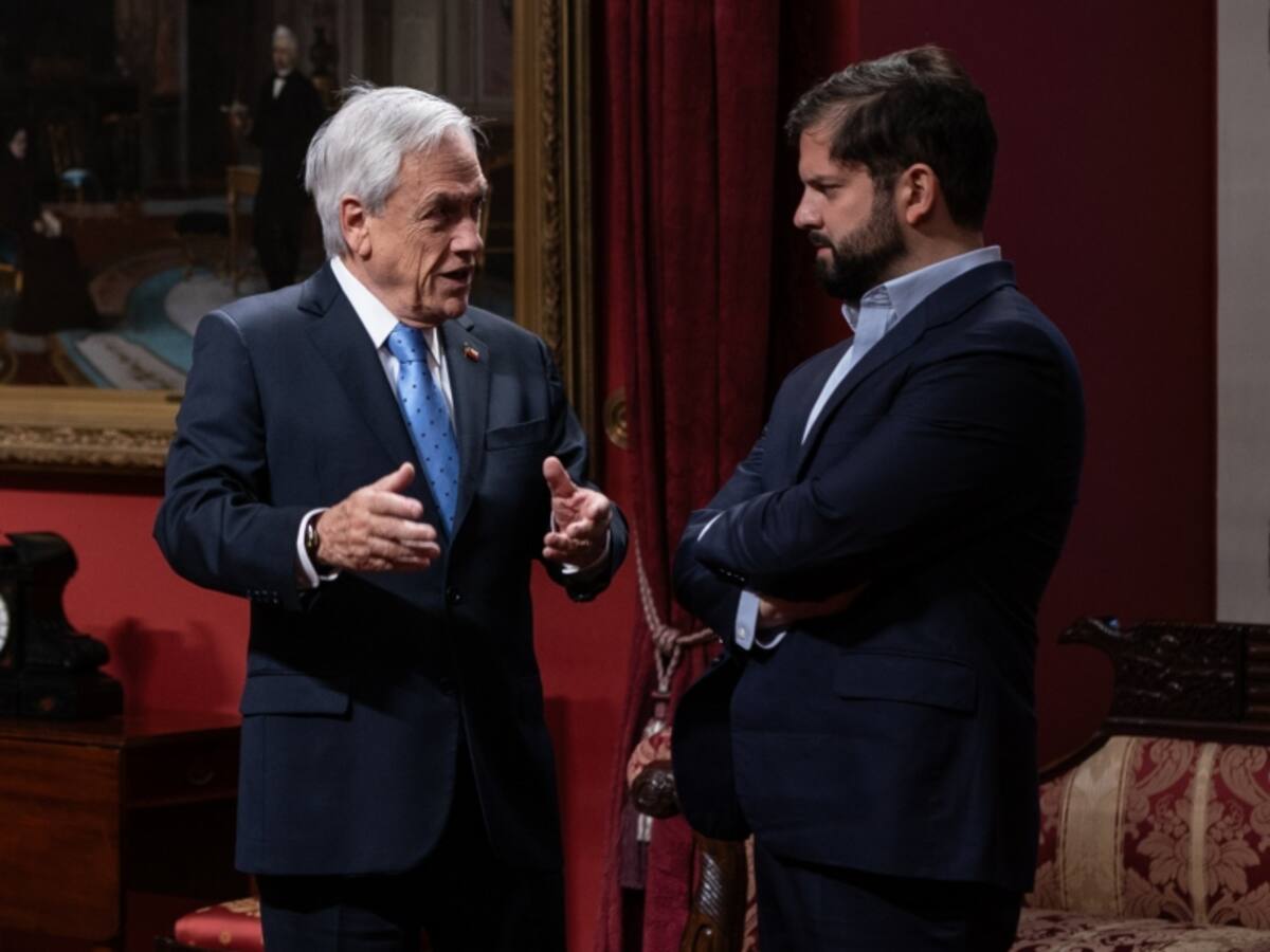 Piñera tras reunión con Presidente Boric: «Que en un país democrático la Fuerza Aérea bombardee el Palacio de Gobierno, es un tremendo horror»
