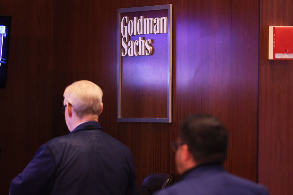 El loco de Goldman Sachs en la sede de la Bolsa de Nueva York en EEUU