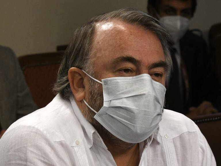 05 DE NOVIEMBRE DE 2021 / VALPARAISO Pepe Auth, durante la votación de la comisión constitucional contra el Presidente Sebastián Piñera.
FOTO: PABLO.OVALLEISASMENDI / AGENCIAUNO