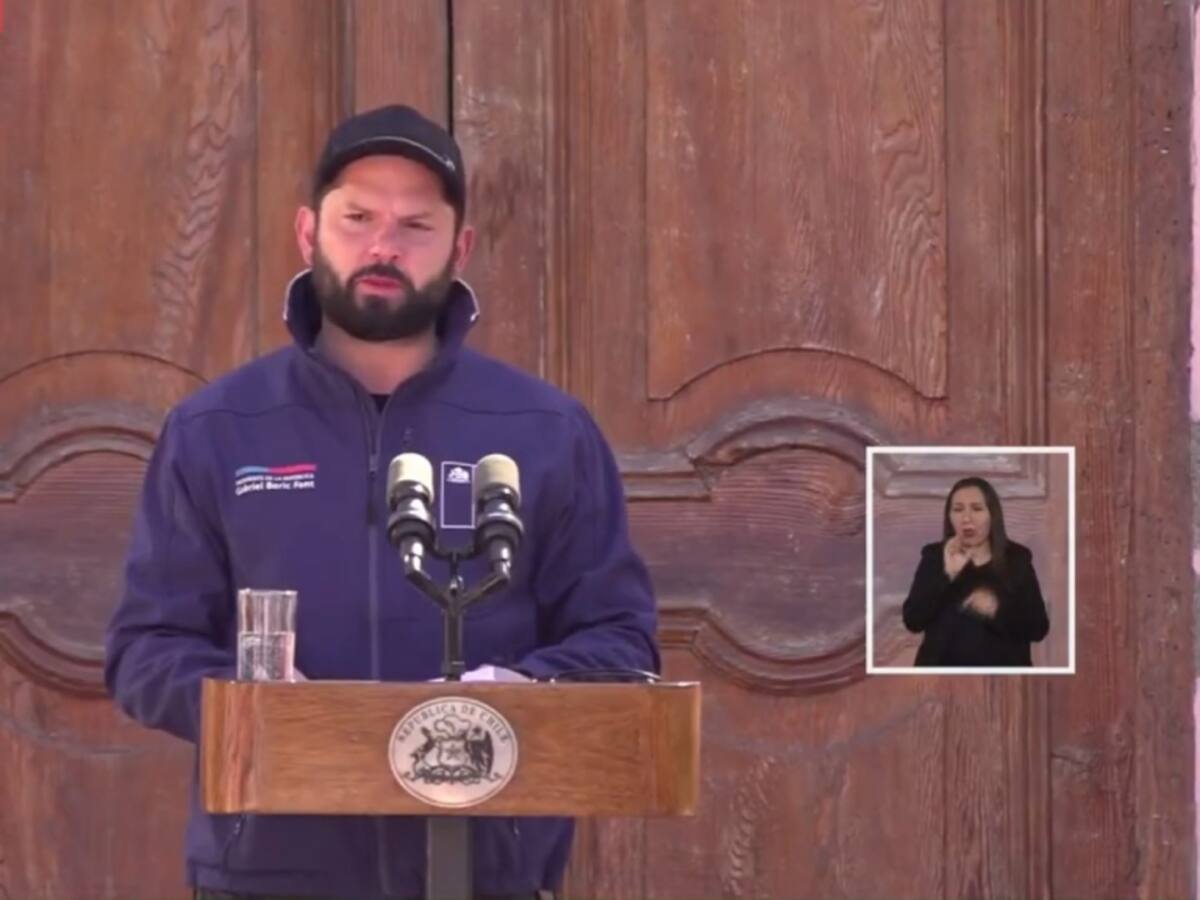 Presidente Boric anuncia construcción de planta desaladora en Coquimbo ante crisis hídrica que afecta a la región