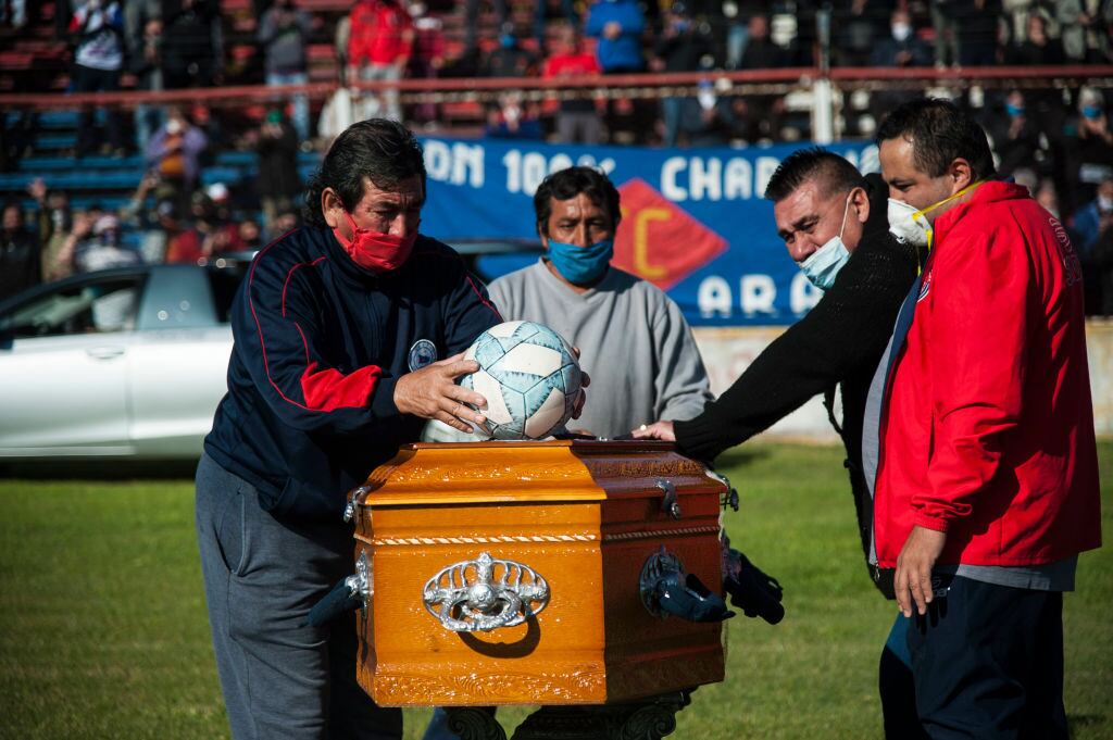 Funeral del «Trinche» Carlovich