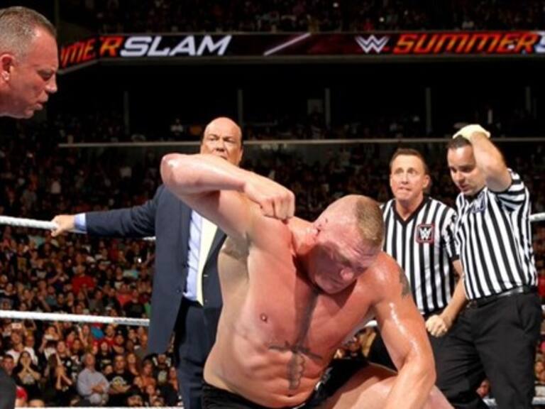 Sangrienta pelea entre Brock Lesnar y Randy Orton ya tiene revancha