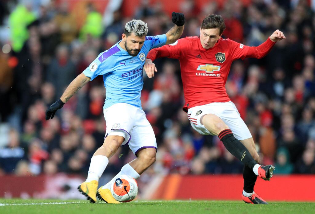 El Clásico de Manchester antes de la suspensión de la Premier League