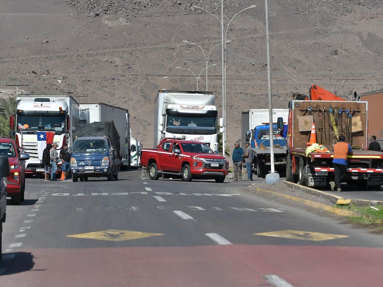 Movilización de Camioneros