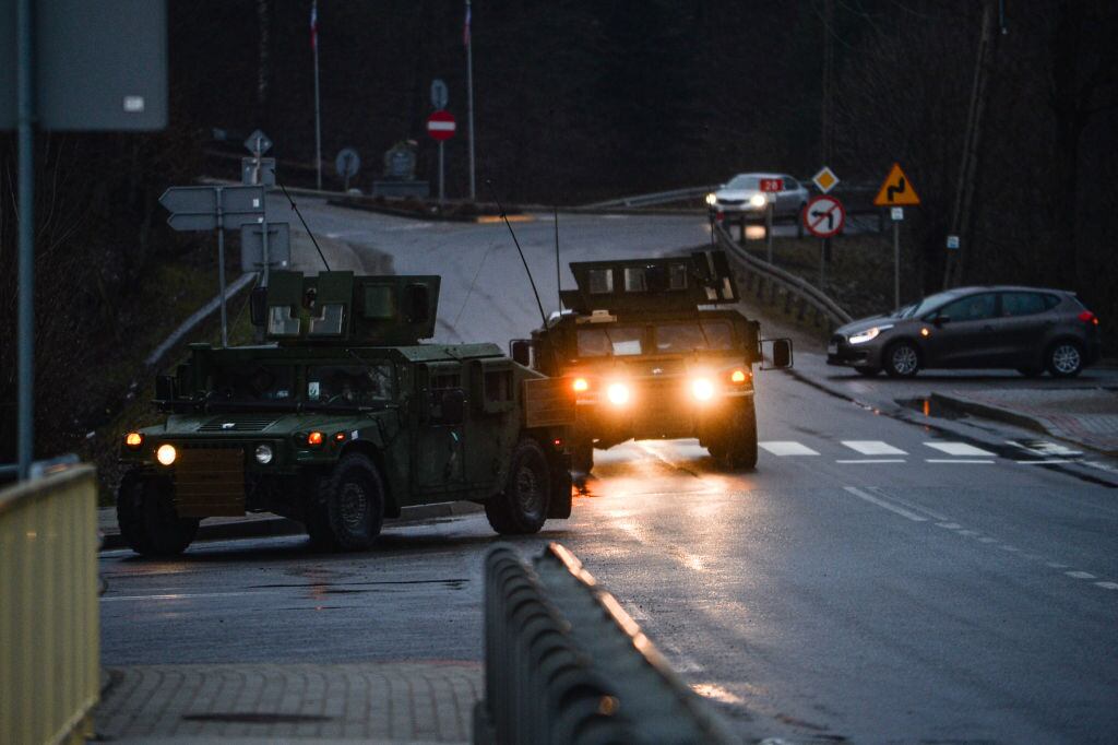 Militares de EEUU se ubican en la frontera de Polonia con Ucrania