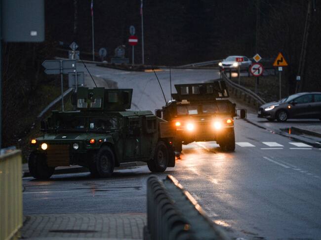 Militares de EEUU se ubican en la frontera de Polonia con Ucrania