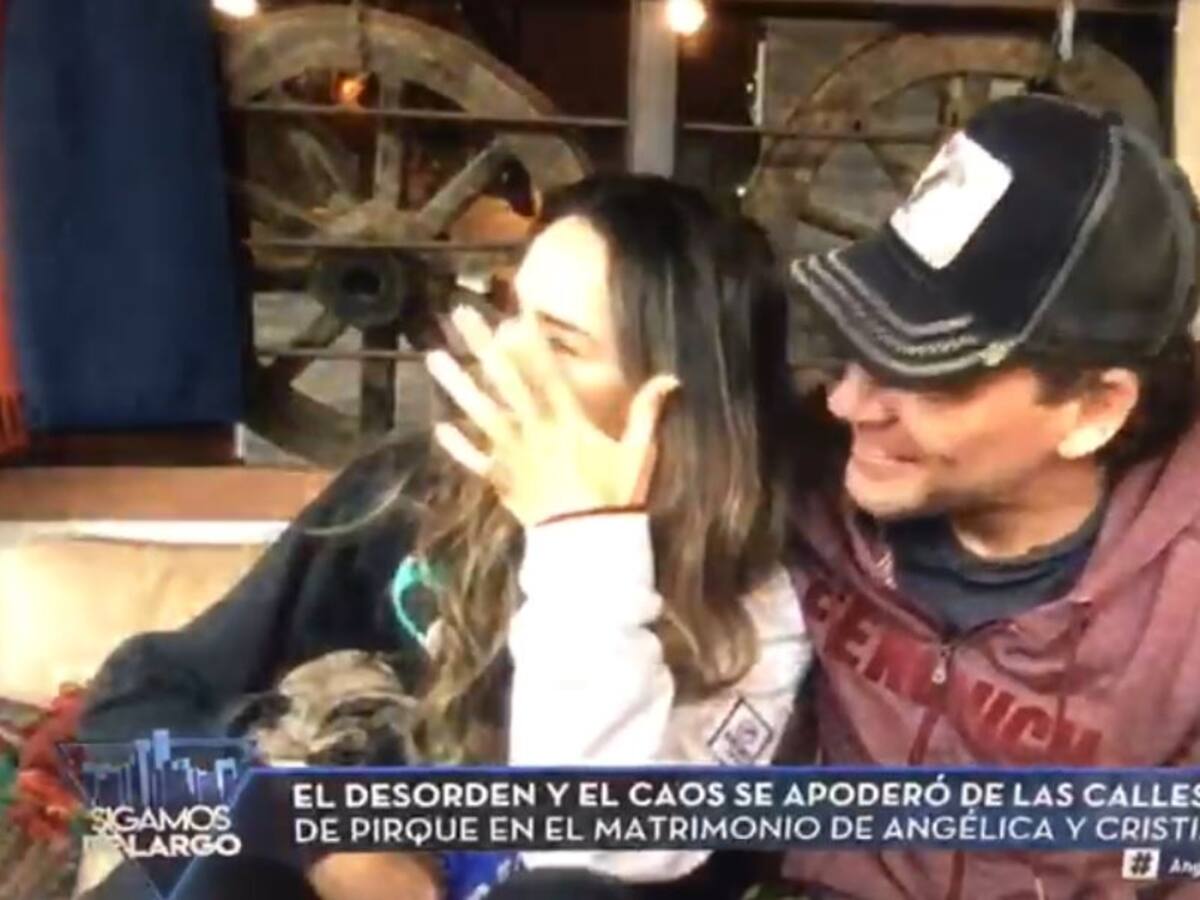 «Lo había pasado mal tantos años»: Angélica Castro se emocionó al recordar su boda con Cristián de la Fuente