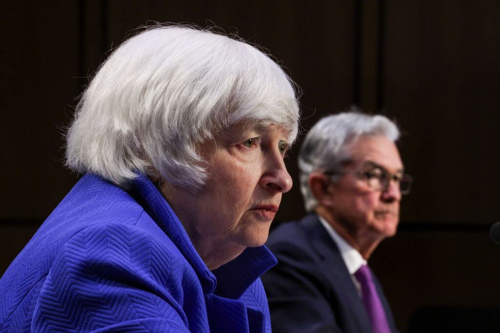 La titular del Departamento del Tesoro de EEUU, Janet Yellen