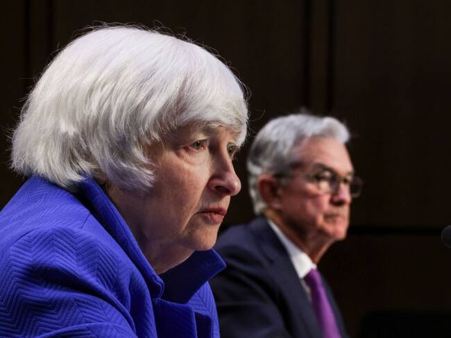 La titular del Departamento del Tesoro de EEUU, Janet Yellen