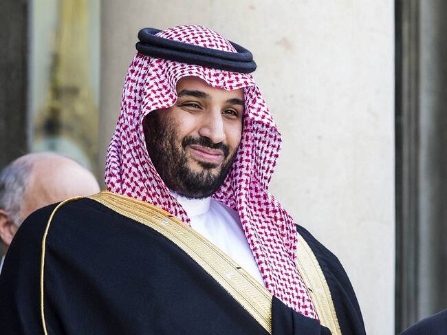 El príncipe saudí Mohamed Bin Salman Bin Abdul Aziz Al Saoud en París
